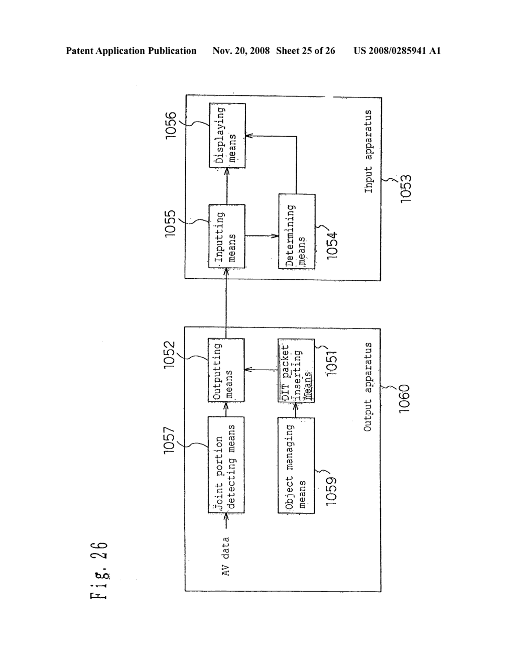 REPRODUCTION APPARATUS, REPRODUCTION METHOD, RECORDING APPARATUS, RECORDING METHOD, AV DATA SWITCHING METHOD, OUTPUT APPARATUS, AND INPUT APPARATUS - diagram, schematic, and image 26