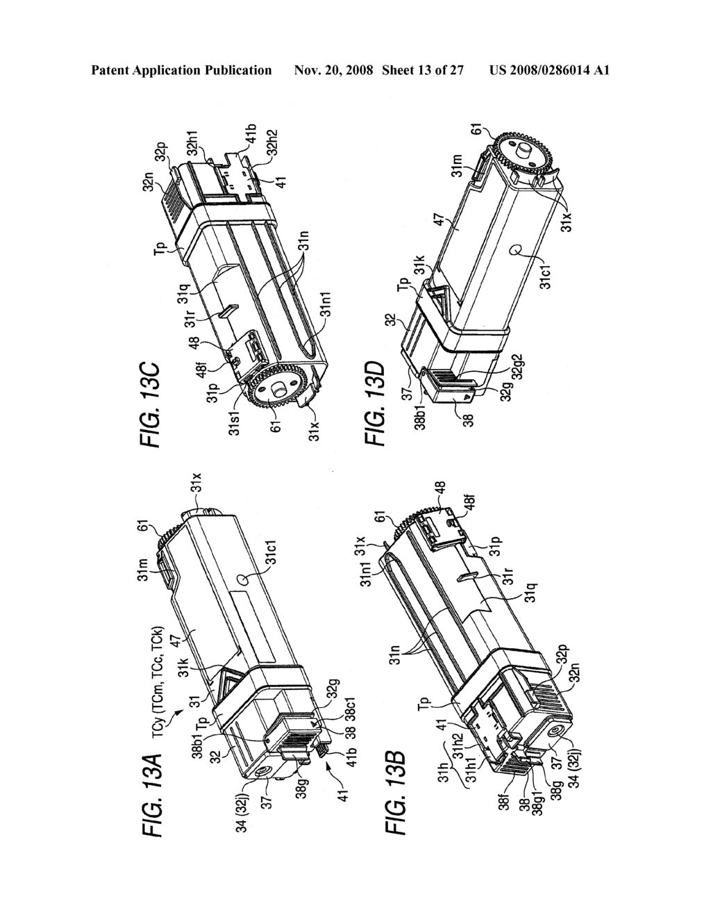 DEVELOPER STORAGE CASE AND IMAGE FORMING APPARATUS - diagram, schematic, and image 14