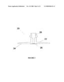 Multilayered optical sensing patch and retaining plug therefor diagram and image