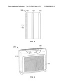 SYSTEM AND METHOD FOR PHOTOCATALYTIC OXIDATION AIR FILTRATION USING A SUBSTRATE WITH PHOTOCATALYST PARTICLES POWER COATED THEREON diagram and image