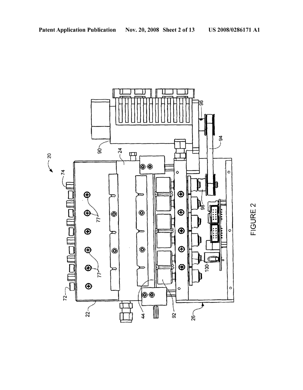 Parallel batch reactor with pressure monitoring - diagram, schematic, and image 03