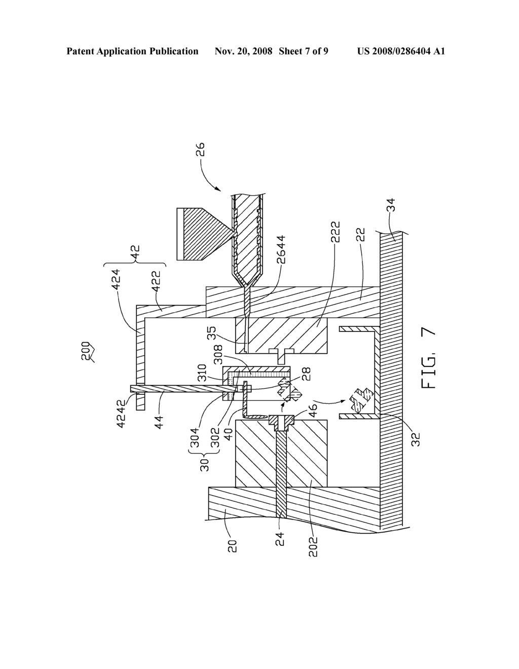 APPARATUS FOR INJECTION MOLDING - diagram, schematic, and image 08