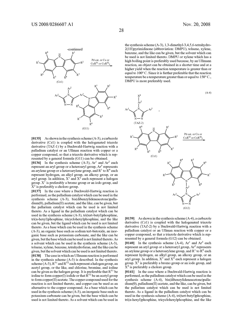 Triazole derivative, and light-emitting device, and electronic device with the use of triazole derivative - diagram, schematic, and image 86