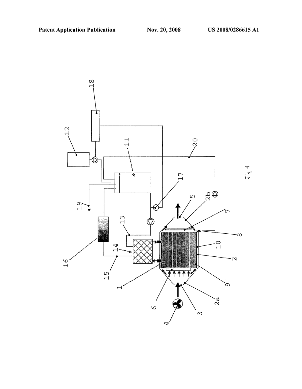 Method For Operating Fuel Cells For Systems That Are Restricted By Exposure to Thermal Stress and Fuel Cell Stack For Carrying Out Said Method - diagram, schematic, and image 02