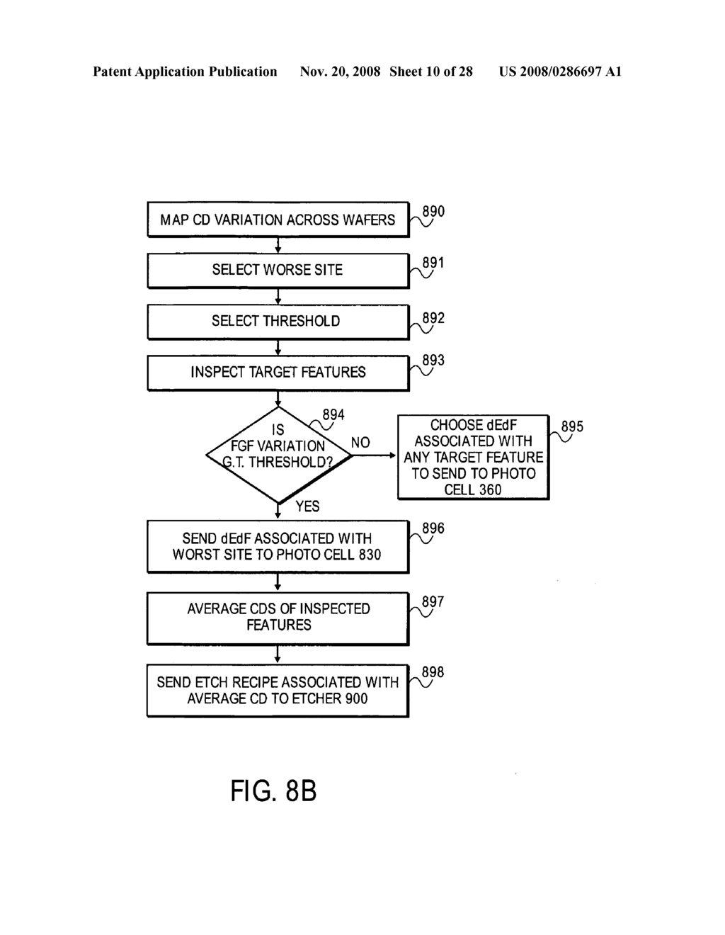 Method and apparatus for processing a wafer - diagram, schematic, and image 11