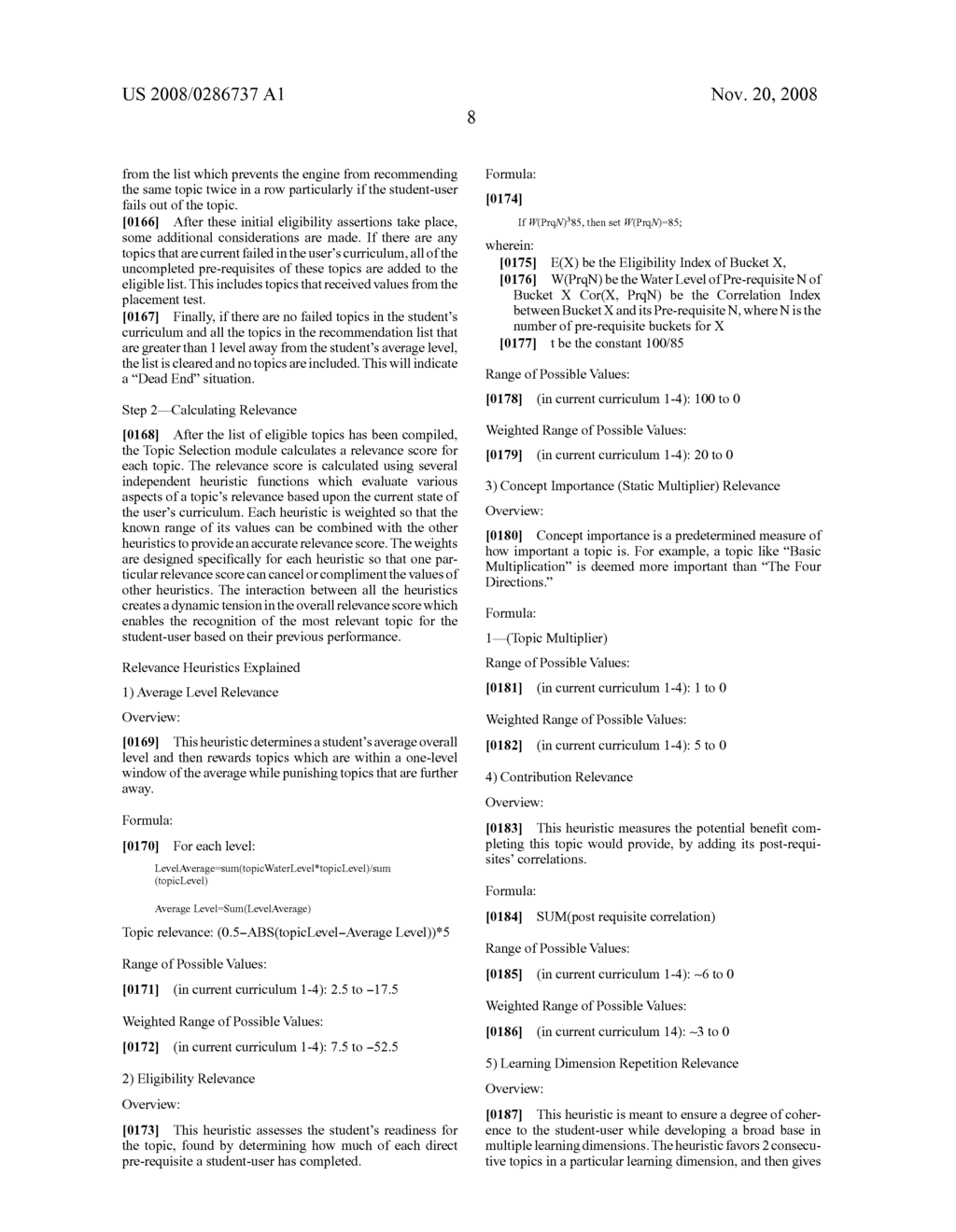 Adaptive Engine Logic Used in Training Academic Proficiency - diagram, schematic, and image 24