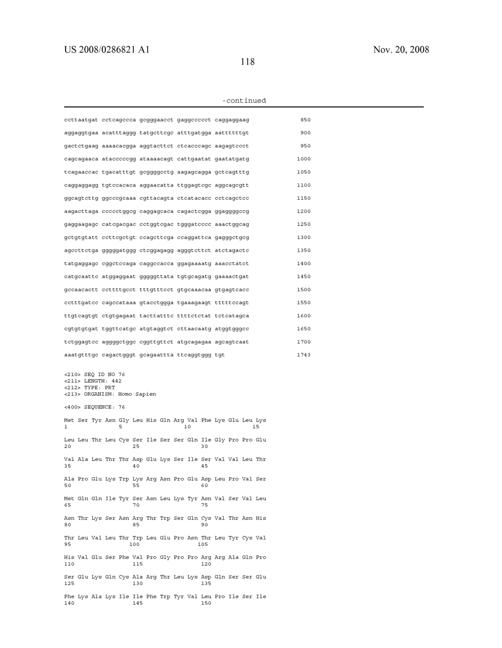 Secreted and transmembrane polypeptides and nucleic acids encoding the same - diagram, schematic, and image 287