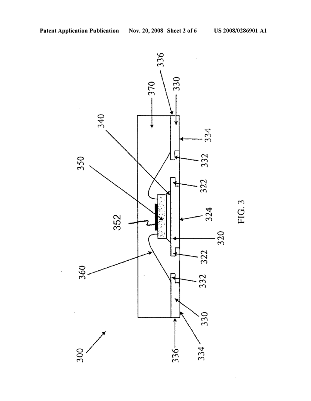 Method of Making Integrated Circuit Package with Transparent Encapsulant - diagram, schematic, and image 03