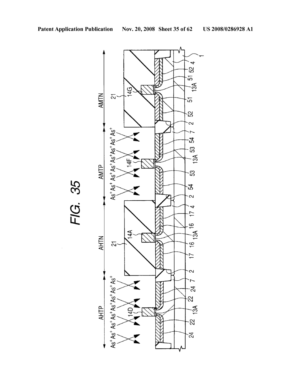  METHOD OF MANUFACTURING A SEMICONDUCTOR INTEGRATED CIRCUIT DEVICE - diagram, schematic, and image 36