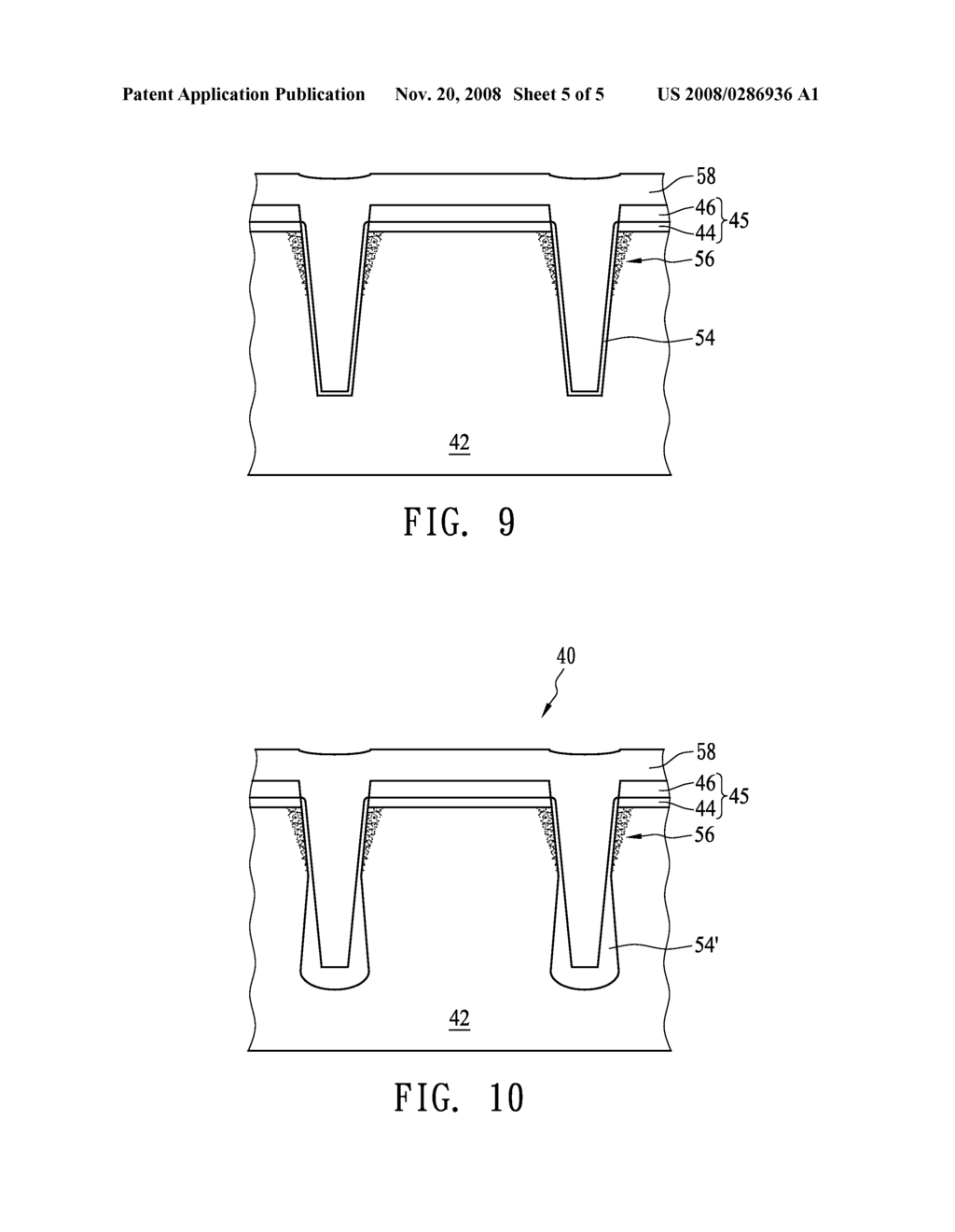 METHOD FOR PREPARING A SHALLOW TRENCH ISOLATION - diagram, schematic, and image 06