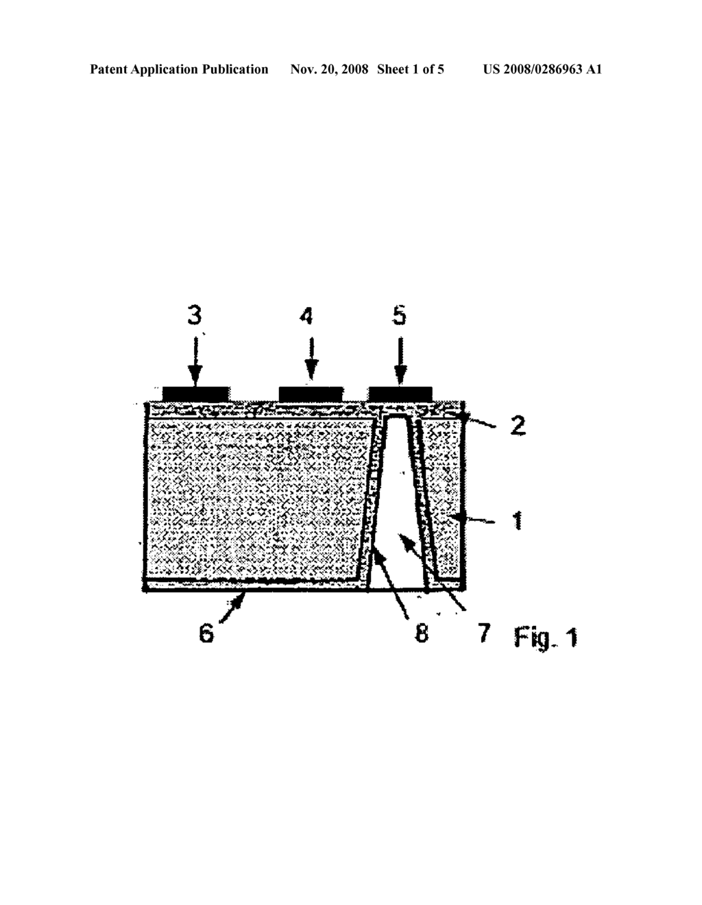 Method for Producing Through-Contacts in Semi-Conductor Wafers - diagram, schematic, and image 02