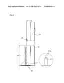 CONNECTOR COVER STRUCTURE OF BILL STORAGE BOX diagram and image