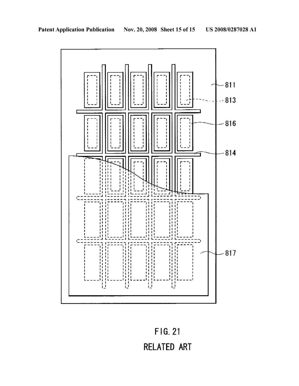 METHOD OF MANUFACTURING DISPLAY UNIT - diagram, schematic, and image 16