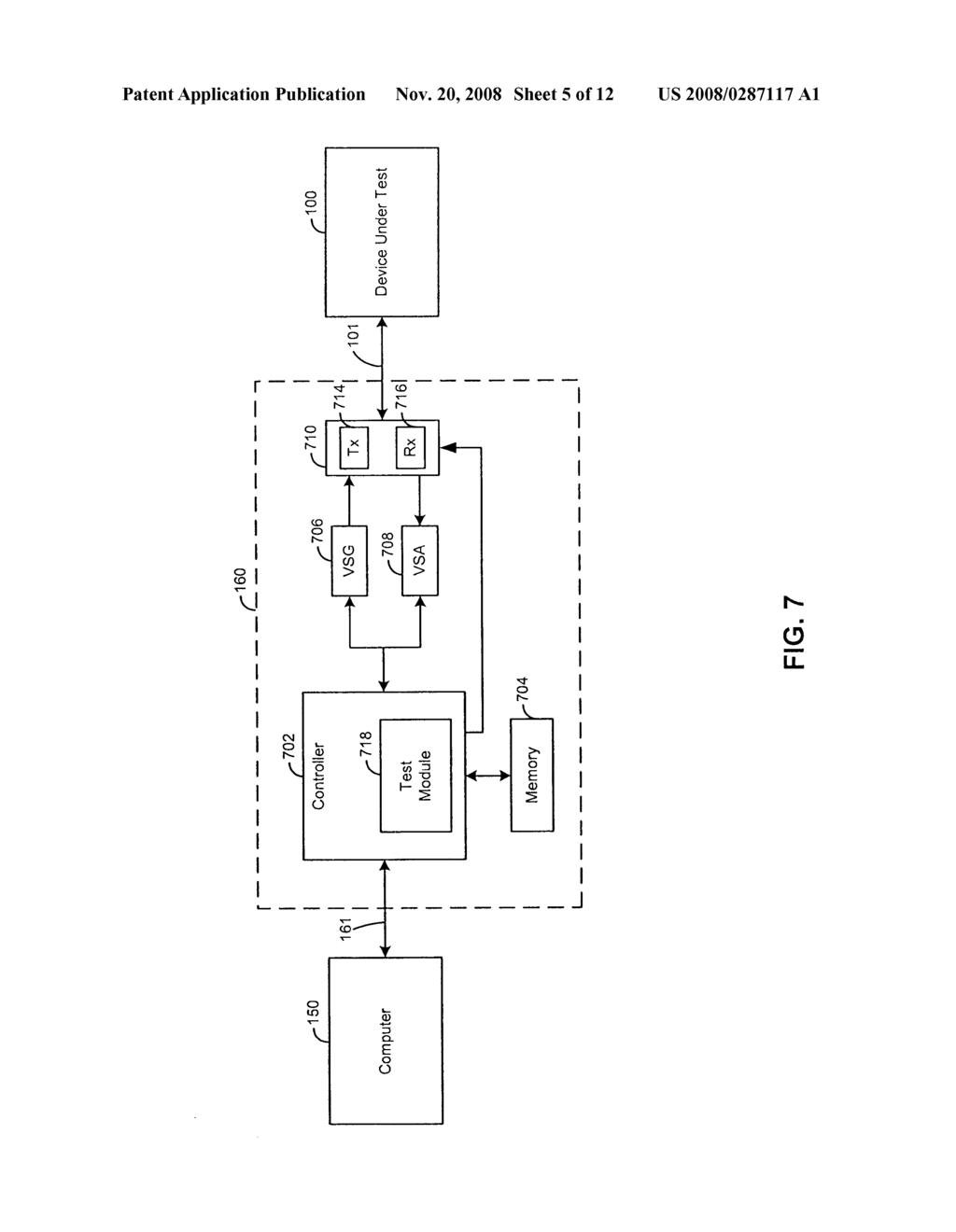 System for Testing an Embedded Wireless Transceiver - diagram, schematic, and image 06