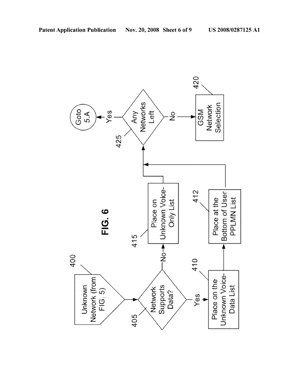 Methods And Apparatus For Selecting A Communication Network - diagram, schematic, and image 07