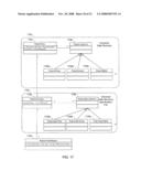 Distributed network architecture for introducing dynamic content into a synthetic environment diagram and image