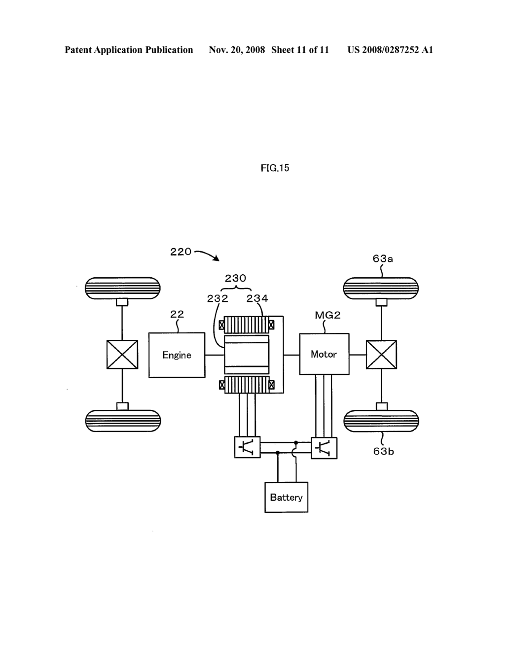 Motor Vehicle and Control Method of Motor Vehicle - diagram, schematic, and image 12