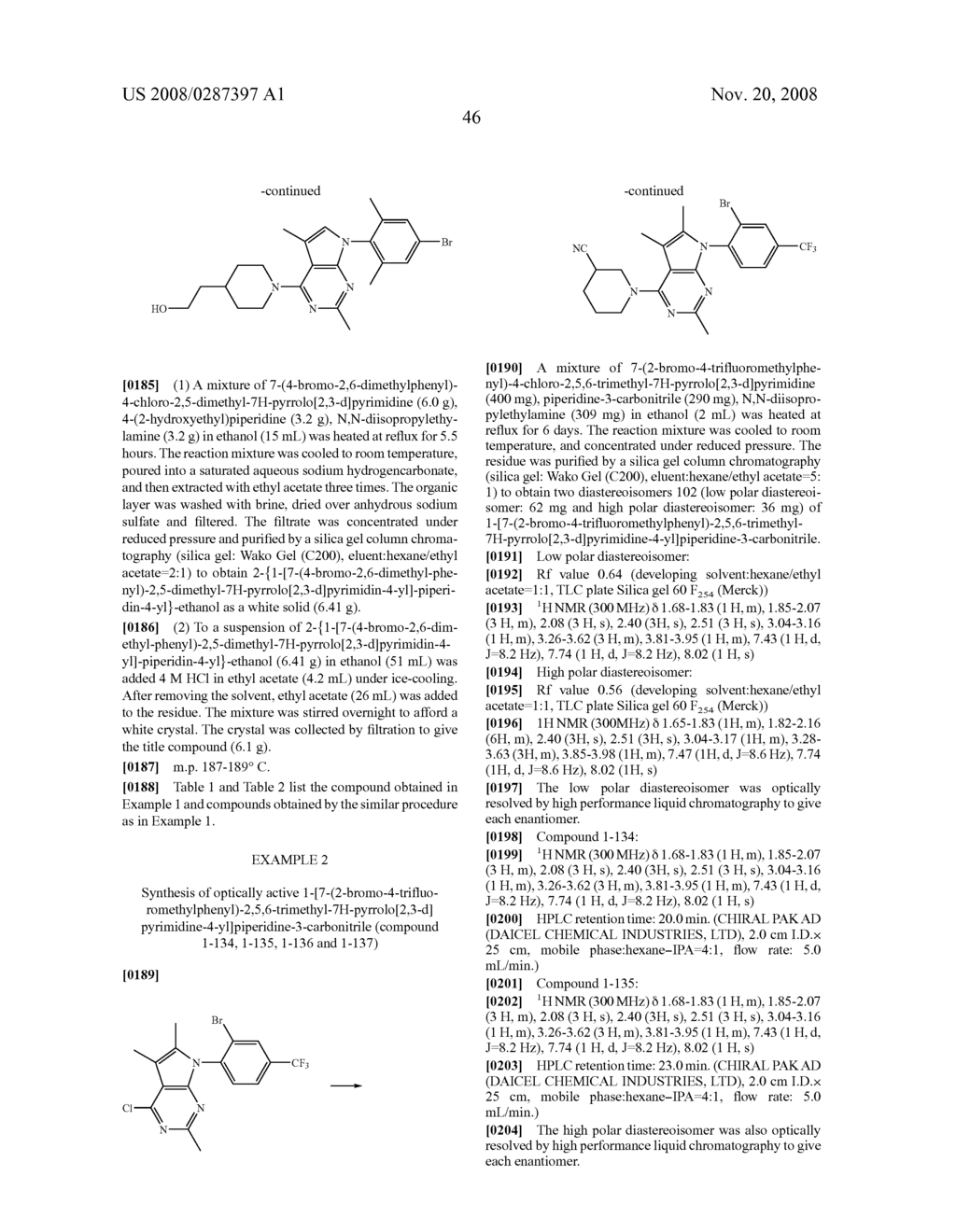 Pyrrolopyrimidine Derivatives Substituted with Cyclic Amino Group - diagram, schematic, and image 47