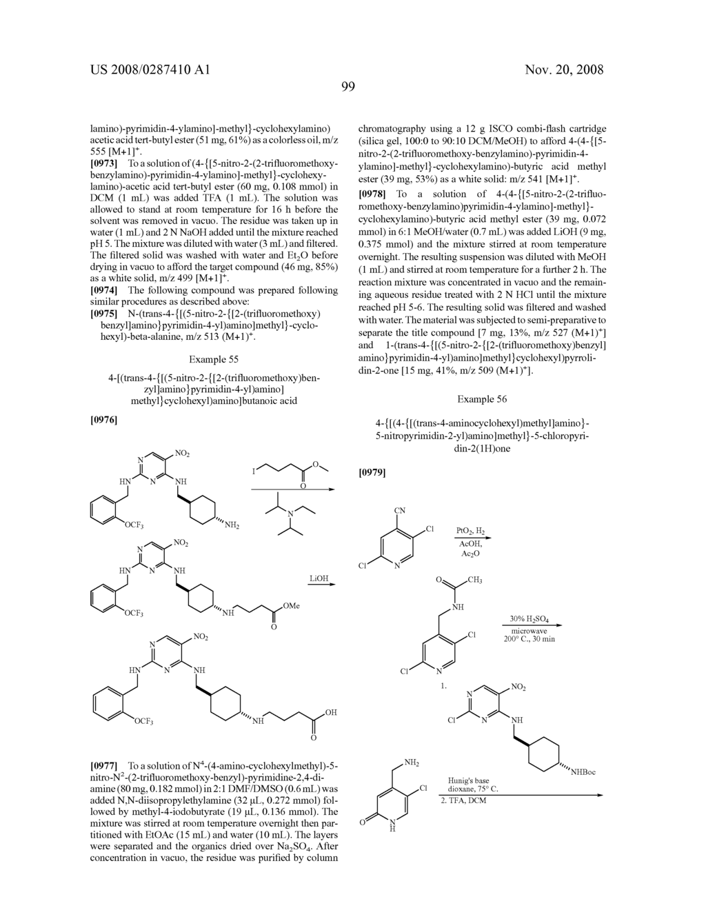 PYRIMIDINE DERIVATIVES USEFUL AS INHIBITORS OF PKC-THETA - diagram, schematic, and image 100