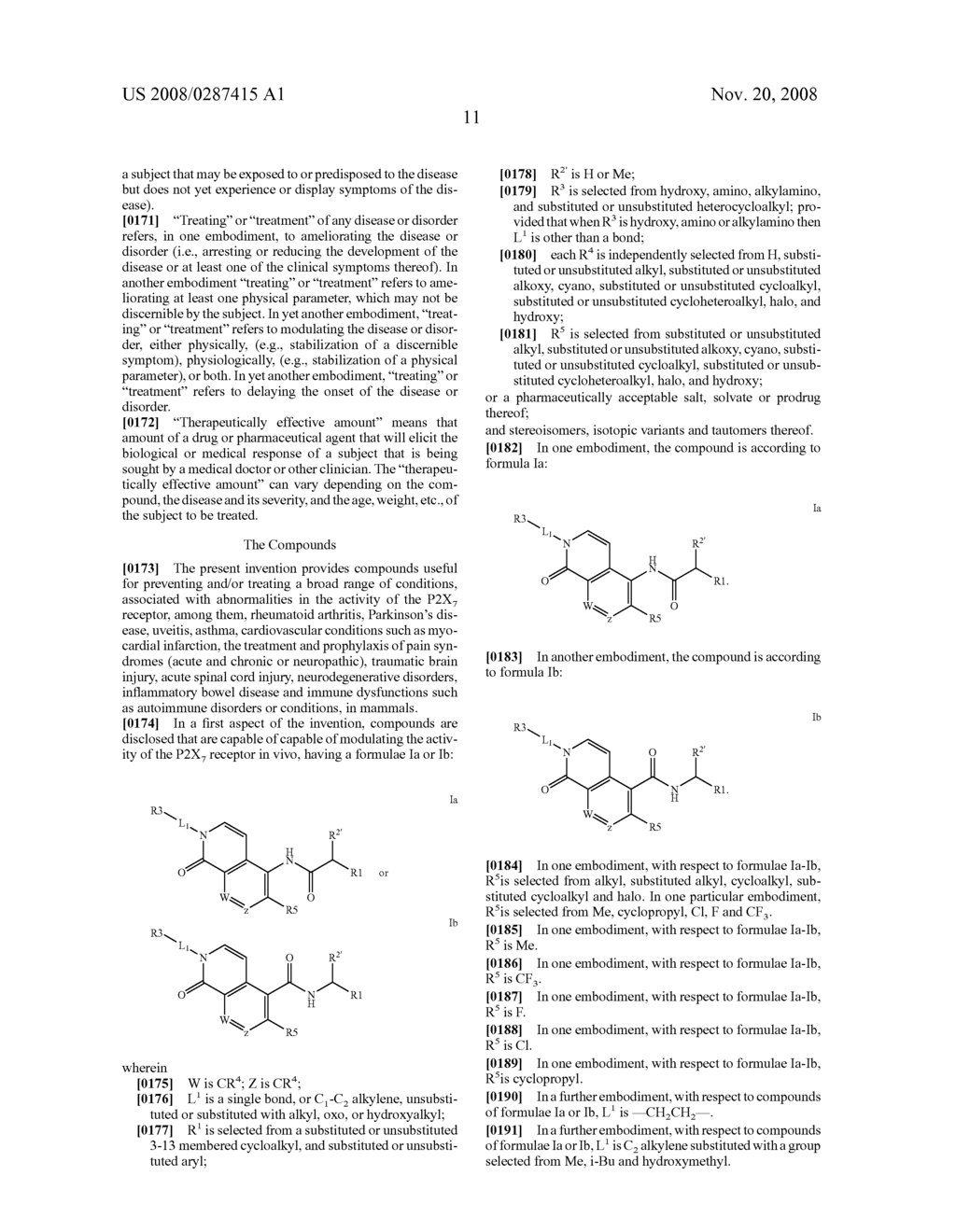 Bicycloheteroaryl compounds as P2X7 modulators and uses thereof - diagram, schematic, and image 12