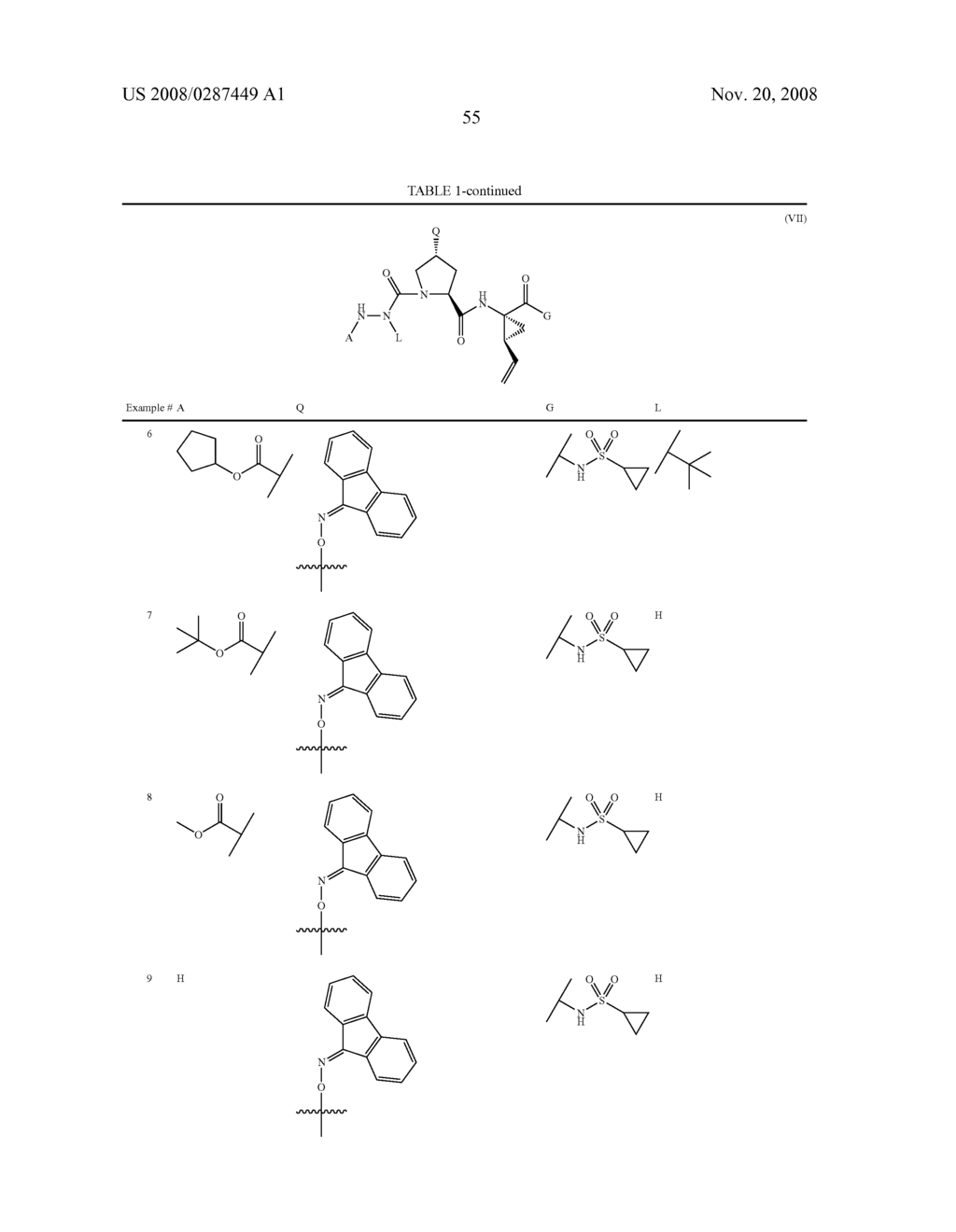 AZA-TRIPEPTIDE HEPATITIS C SERINE PROTEASE INHIBITORS - diagram, schematic, and image 56