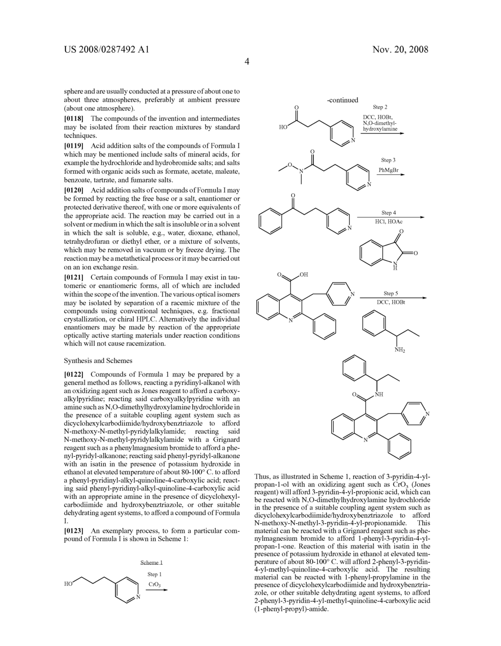 Alkylpyridyl Quinolines as Nk3 Receptor Modulators - diagram, schematic, and image 05