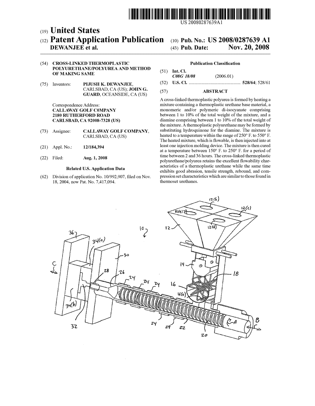 CROSS-LINKED THERMOPLASTIC POLYURETHANE/POLYUREA AND METHOD OF MAKING SAME - diagram, schematic, and image 01
