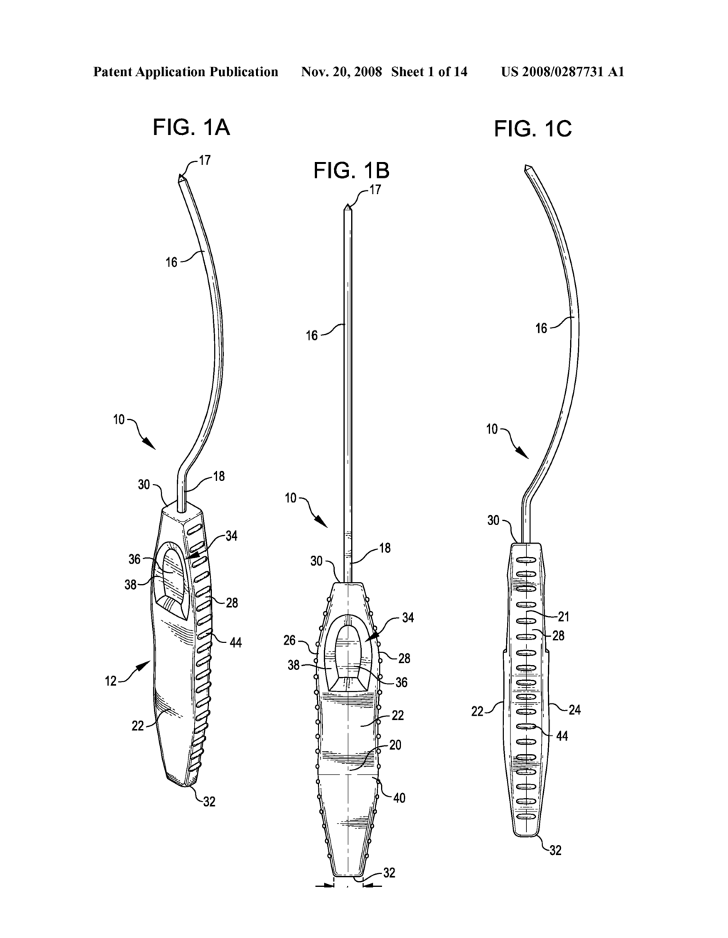 NEEDLE INSTRUMENTS AND IMPLANTABLE SLING ASSEMBLY; KITS COMPRISING THESE COMPONENTS; AND METHODS FOR USE - diagram, schematic, and image 02