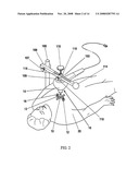 Low frequency vibration assisted blood perfusion emergency system diagram and image