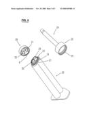 Dispensing Assembly Including a Syringe or Cartridge, a Closing Cap, and a Mixer diagram and image