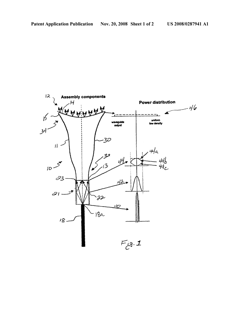 TAPERED FUSED WAVEGUIDE FOR TEETH WHITENING - diagram, schematic, and image 02