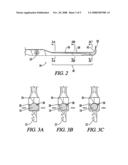 Disposable surgical instrument having a locking device diagram and image