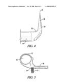 Disposable surgical instrument having a locking device diagram and image