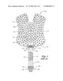 Heat transfer pad having occlusion-resistant ports diagram and image