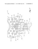 Heat transfer pad having occlusion-resistant ports diagram and image