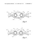 Heat transfer pad having occlusion-resistant ports diagram and image