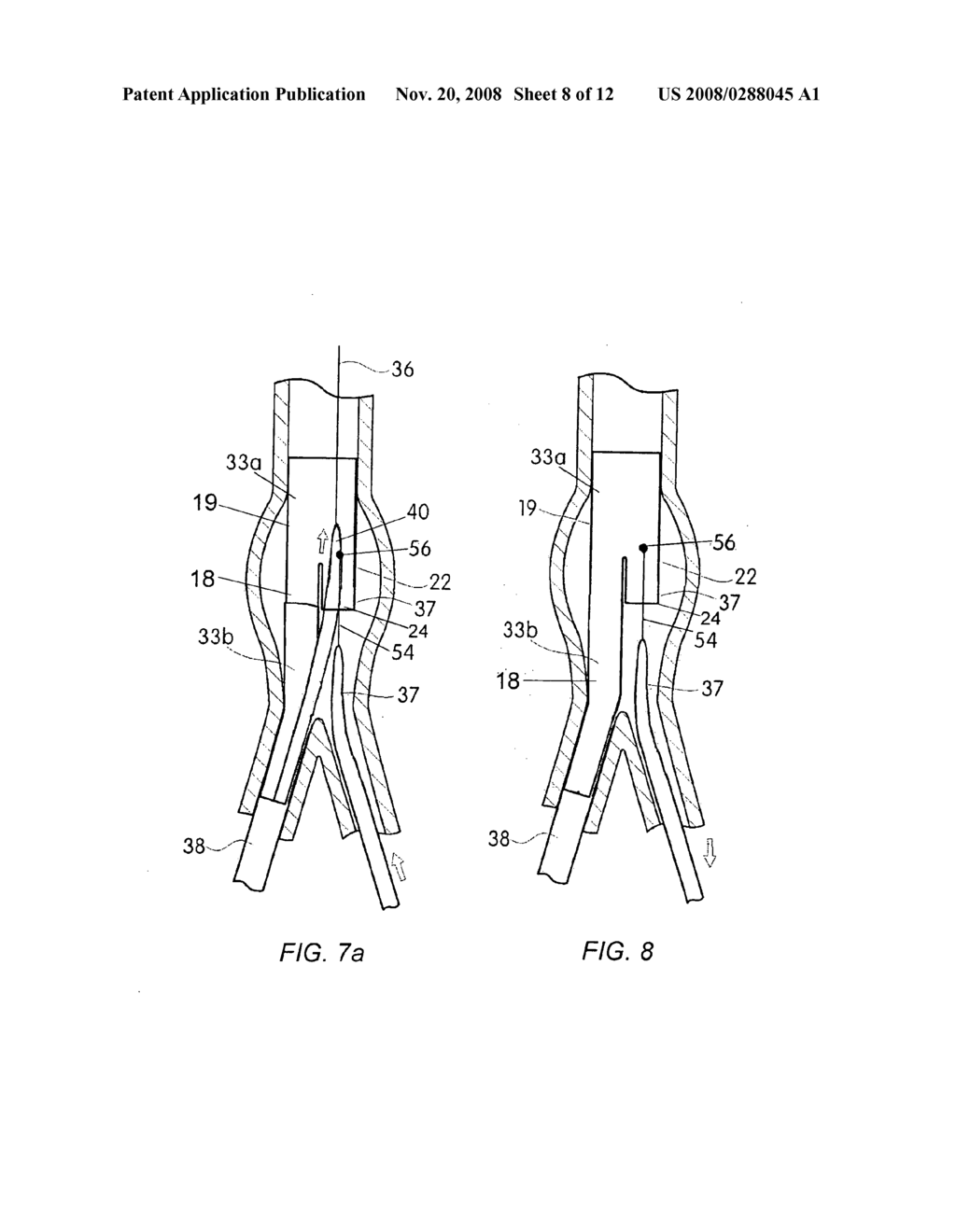 Apparatus and method for implantation of a bifurcated endovascular prosthesis - diagram, schematic, and image 09