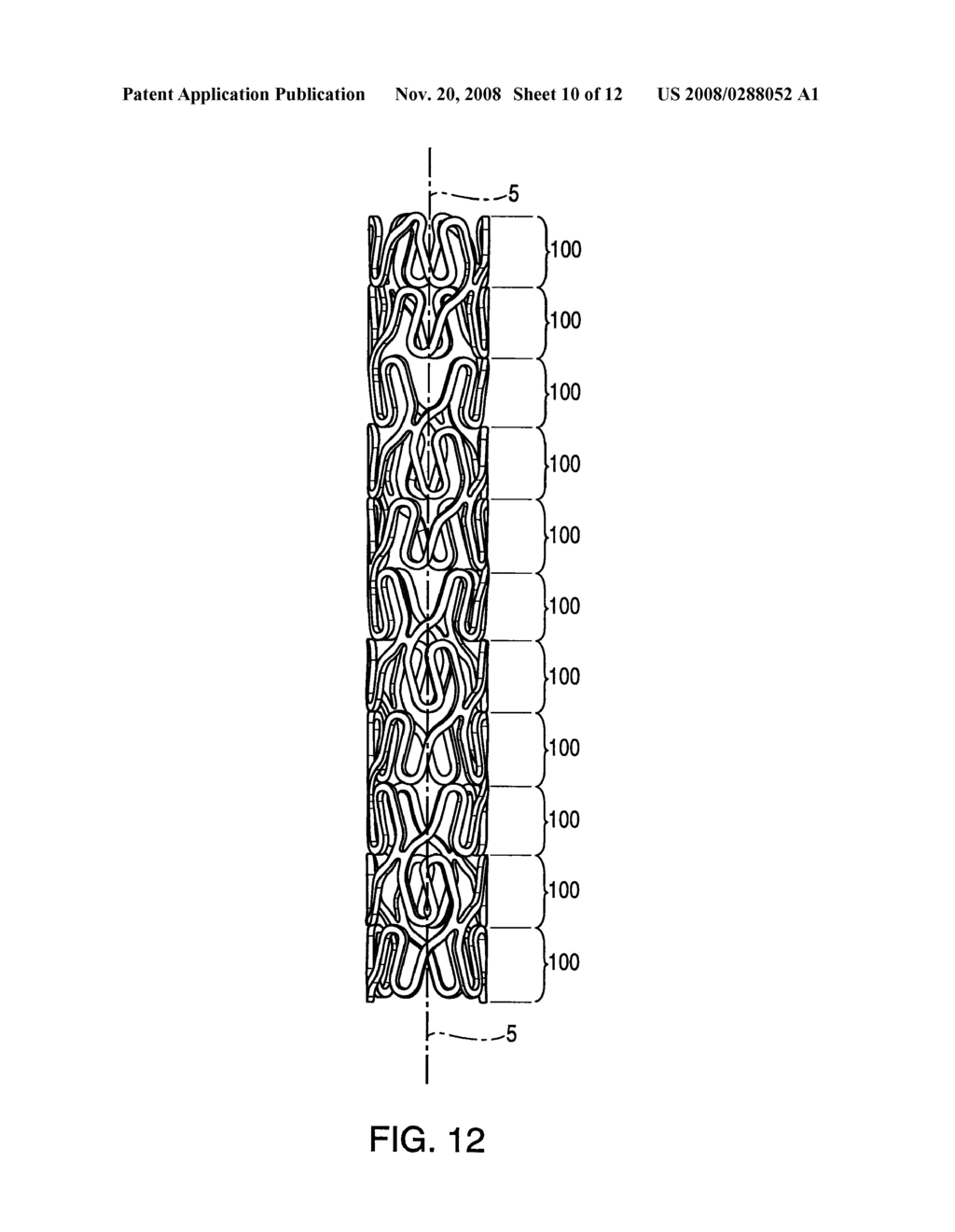 STENT HAVING HELICAL ELEMENTS - diagram, schematic, and image 11