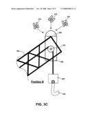 Determining an autonomous position of a point of interest on a lifting device diagram and image