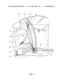 Active Anti-Bunching D-Ring Seat Belt System diagram and image