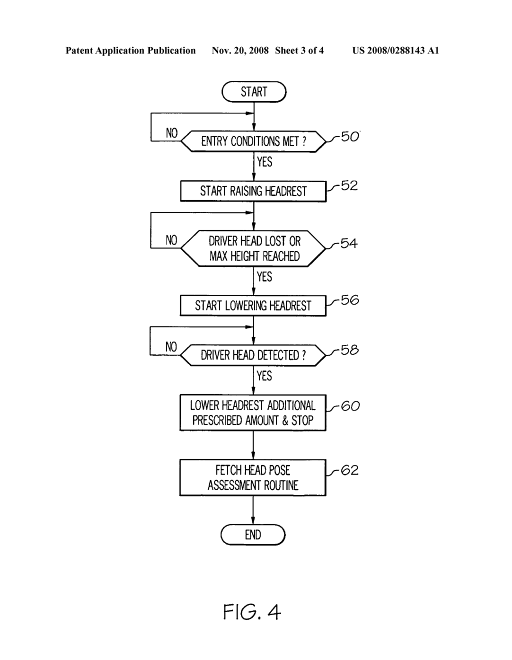 Method and apparatus for assessing driver head pose with a headrest-mounted relative motion sensor - diagram, schematic, and image 04