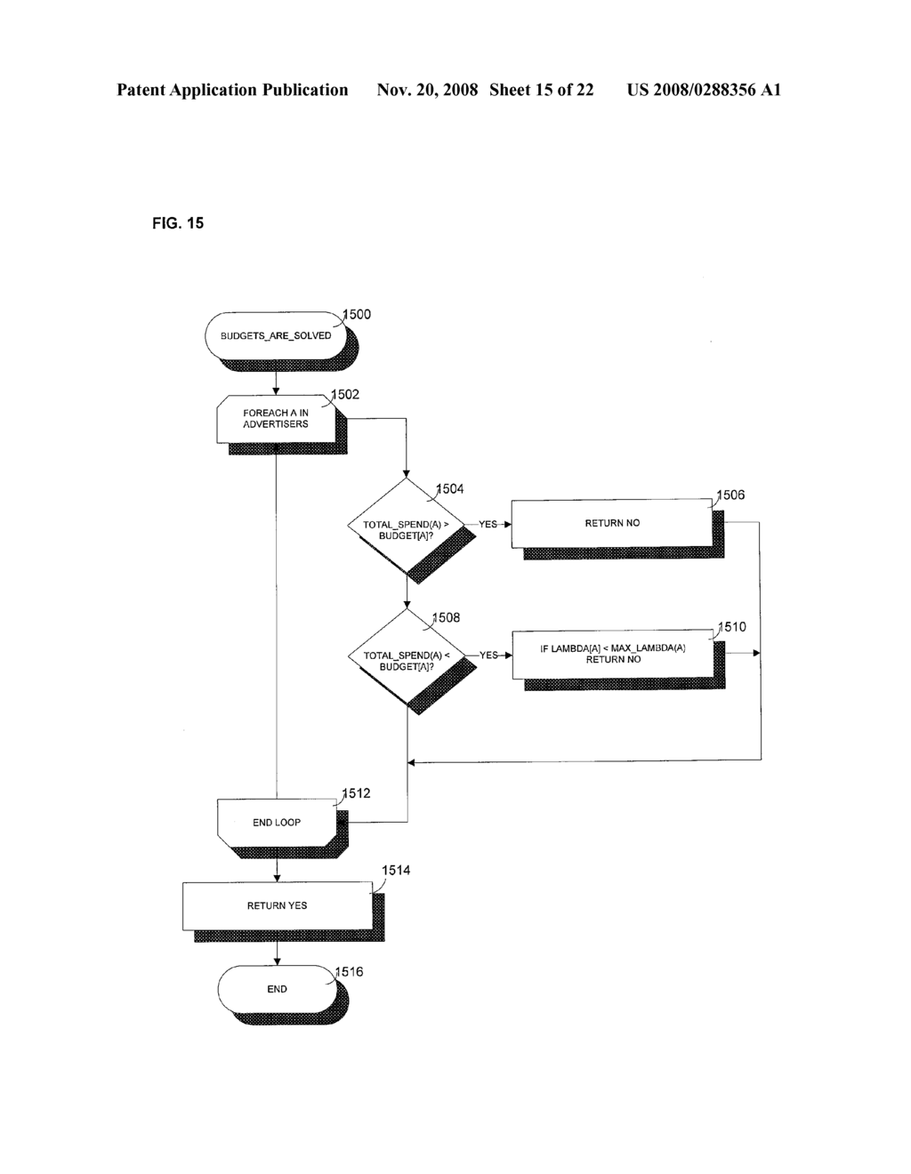 DISPLAYING PAID SEARCH LISTINGS IN PROPORTION TO ADVERTISER SPENDING - diagram, schematic, and image 16