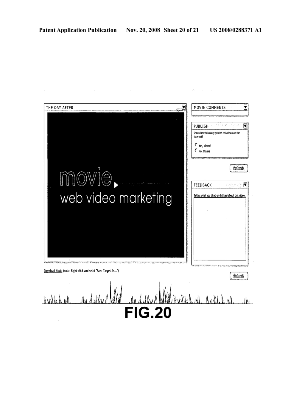 Internet based method and process for facilitating the presentation, sale, purchase, development and management of creative ideas concepts and content - diagram, schematic, and image 21