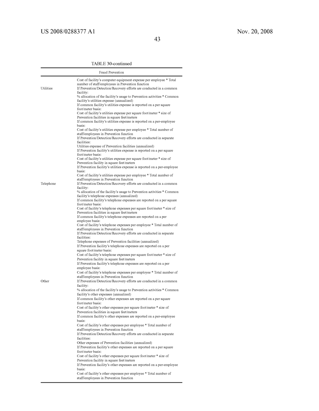 SYSTEM AND METHOD FOR PROVIDING REFERENCE COST OF FRAUD DATA RELATED TO FINANCIAL PRESENTATION DEVICES THAT ARE PRESENTABLE TO PROVIDERS OF GOODS OR SERVICES - diagram, schematic, and image 84