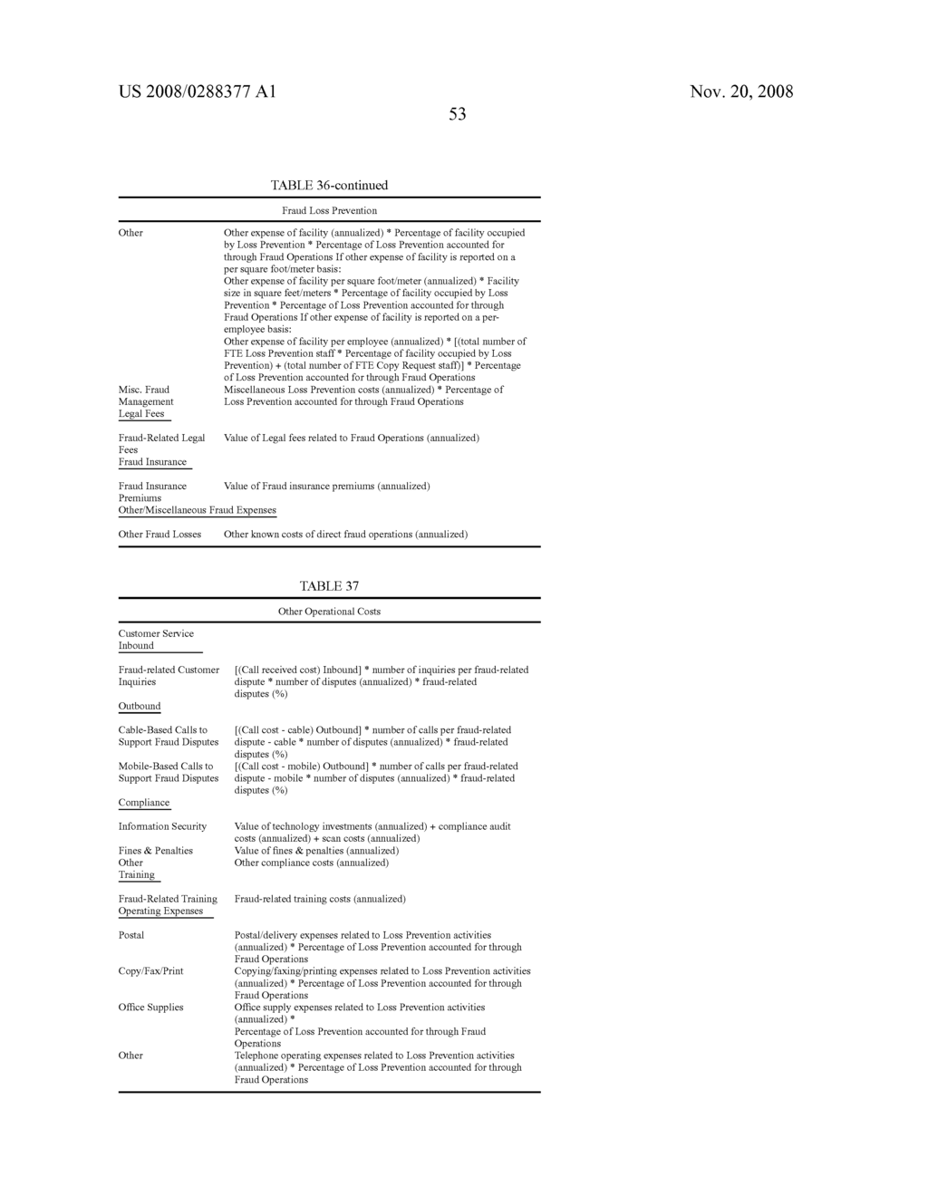 SYSTEM AND METHOD FOR PROVIDING REFERENCE COST OF FRAUD DATA RELATED TO FINANCIAL PRESENTATION DEVICES THAT ARE PRESENTABLE TO PROVIDERS OF GOODS OR SERVICES - diagram, schematic, and image 94