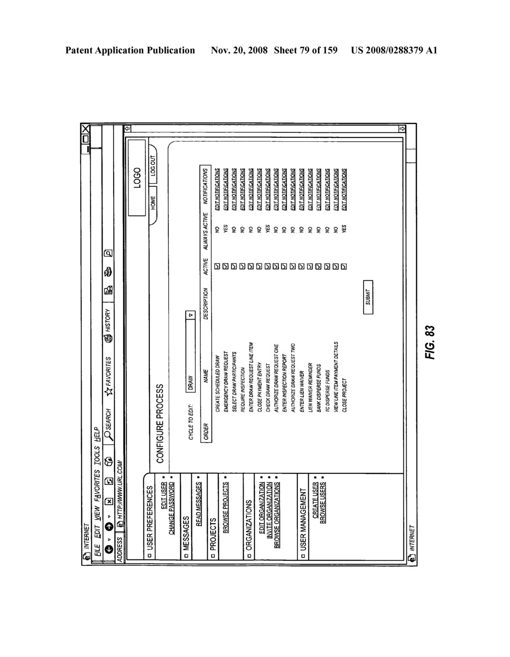 Construction payment management system and method with automated electronic document generation features - diagram, schematic, and image 80