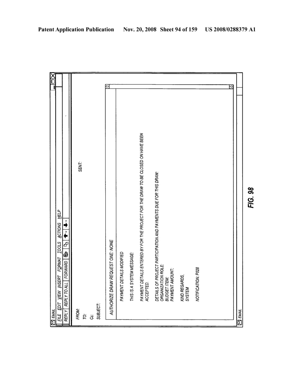 Construction payment management system and method with automated electronic document generation features - diagram, schematic, and image 95