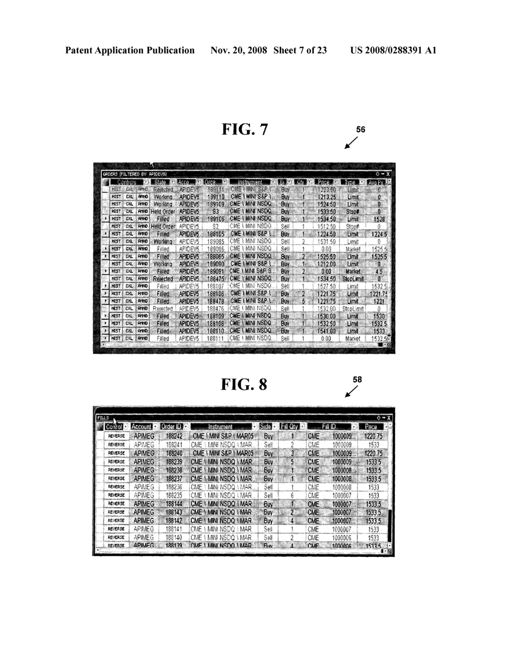 METHOD AND SYSTEM FOR AUTOMATICALLY INPUTTING, MONITORING AND TRADING SPREADS - diagram, schematic, and image 08