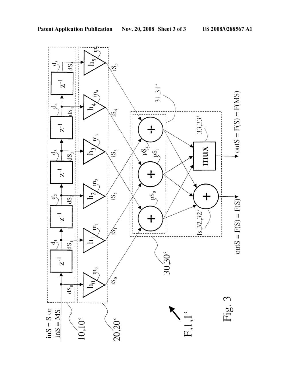 FIR FILTER PROCESS AND FIR FILTER ARRANGEMENT - diagram, schematic, and image 04