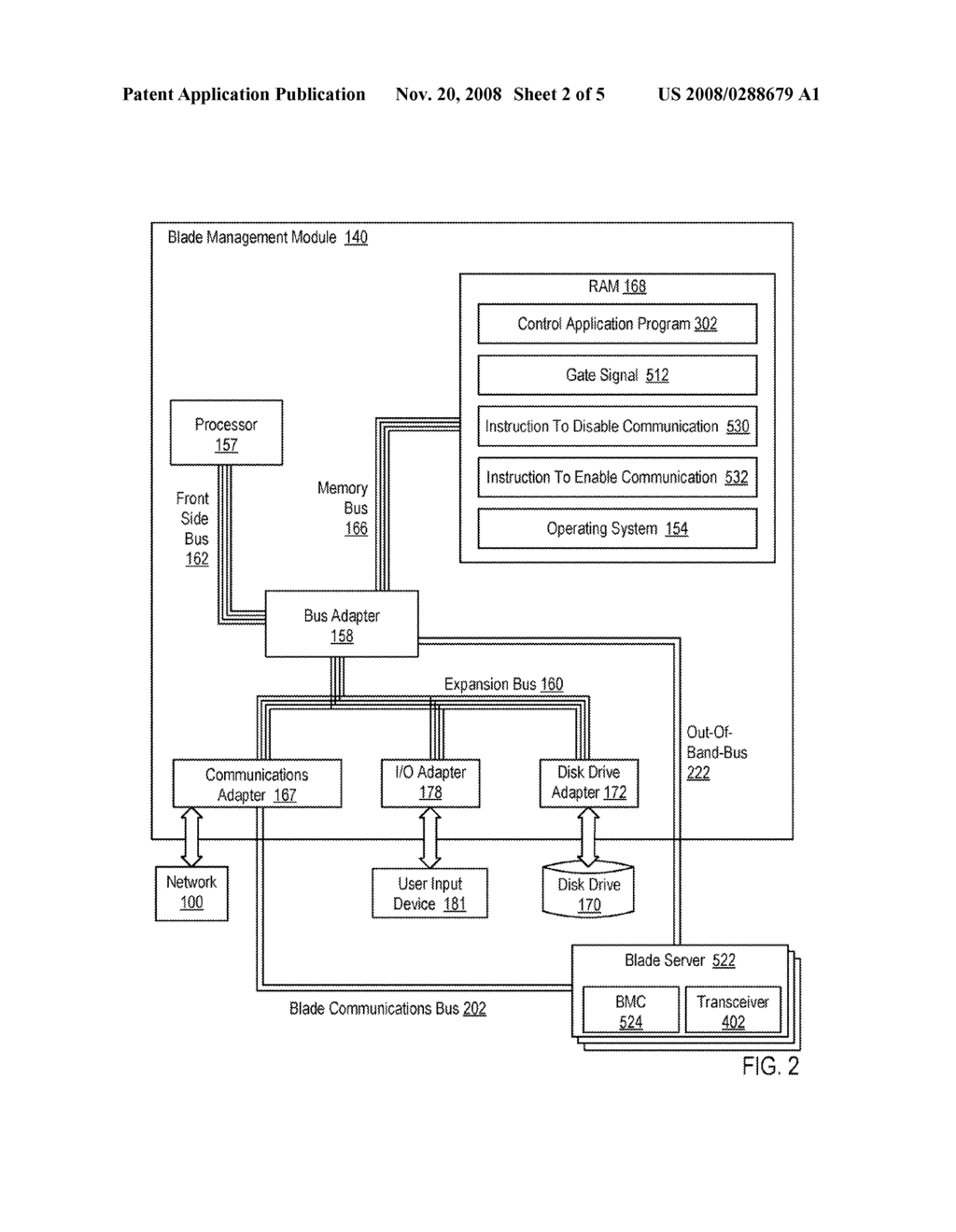 Resetting a Hypertransport Link in a Blade Server - diagram, schematic, and image 03